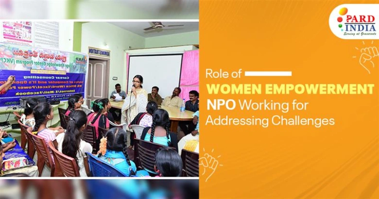 Role of Women Empowerment NPO Working for Addressing Challenges