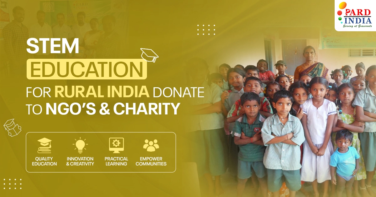 STEM Education for Rural India Donate to NGOs & Charity