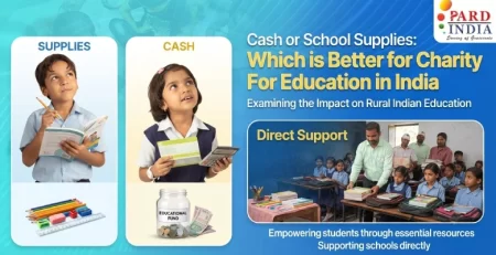 Cash or School Supplies: Which is Better for Charity For Education in India
