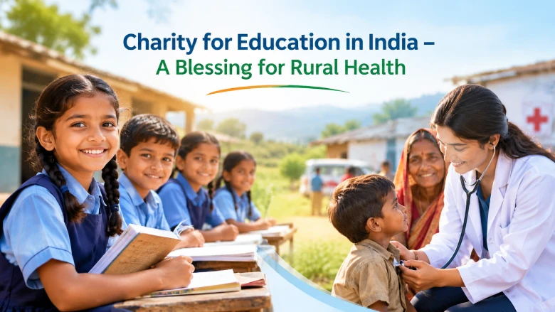 Charity for Education in India – A Blessing for Rural Health